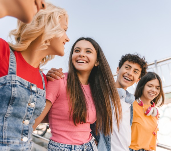 Helping young people.
Image