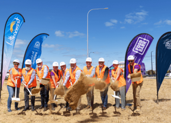 The construction of Foodbank WA’s community hub in Dalyellup will soon be underway Image