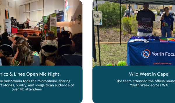 The Hawaiian Ride for Youth Inland Peloton and Bevan Eatts MLA visits the soon to be headspace Manjimup location Youth Focus